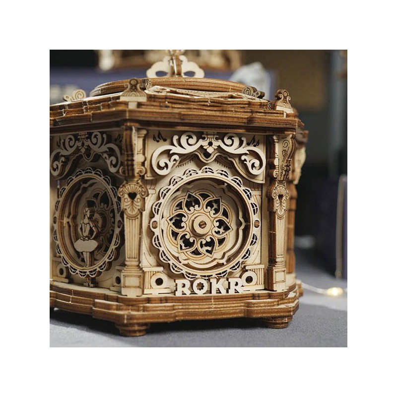 Intermediate Mechanical 3D puzzle for model The Musical Secret Garden | Scientific-MHD