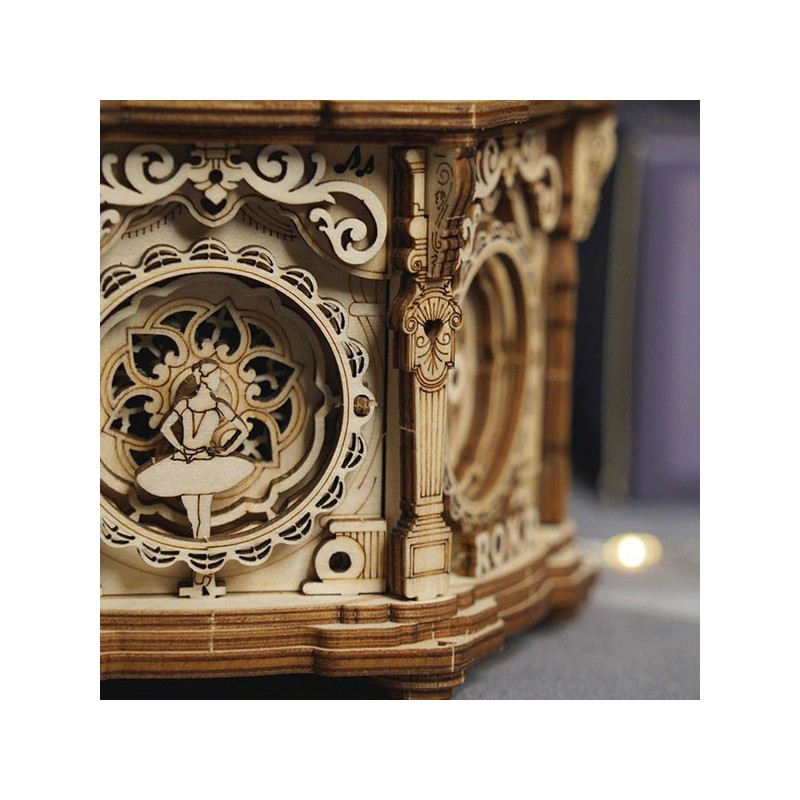 Intermediate Mechanical 3D puzzle for model The Musical Secret Garden | Scientific-MHD