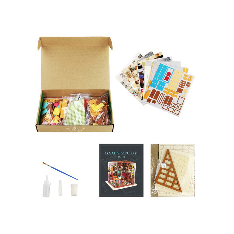 Intermediate mechanical 3D puzzle for model the Sam library | Scientific-MHD