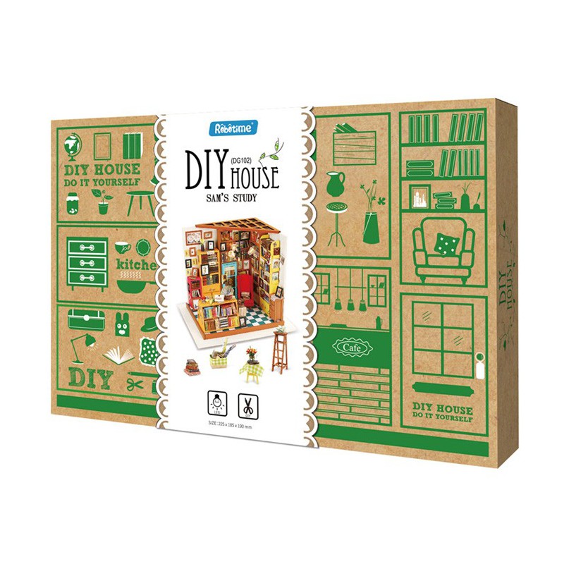 Intermediate mechanical 3D puzzle for model the Sam library | Scientific-MHD