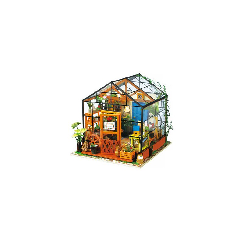 Intermediate Mechanical 3D puzzle for model the greenhouse of Kathy | Scientific-MHD