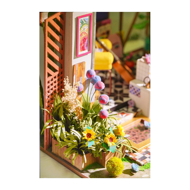 Intermediate Mechanical 3D puzzle for model Le Cabanon de Lily | Scientific-MHD