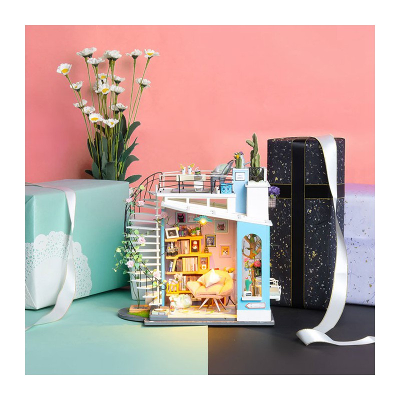 Intermediate Mechanical 3D puzzle for model The Dora loft | Scientific-MHD