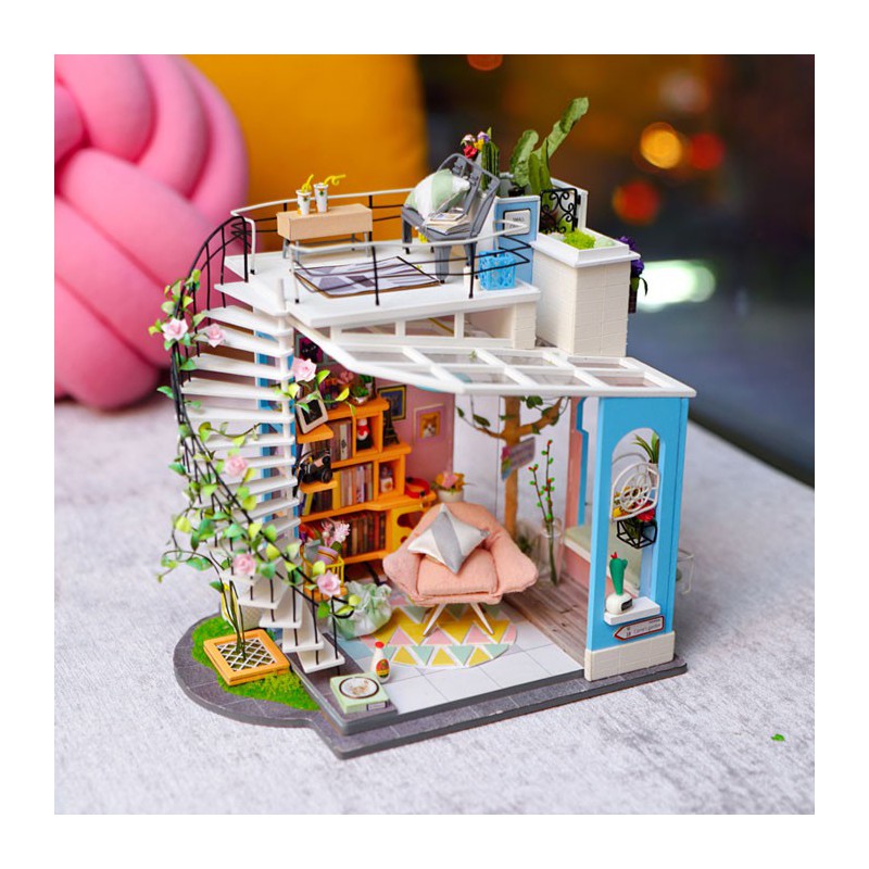 Intermediate Mechanical 3D puzzle for model The Dora loft | Scientific-MHD