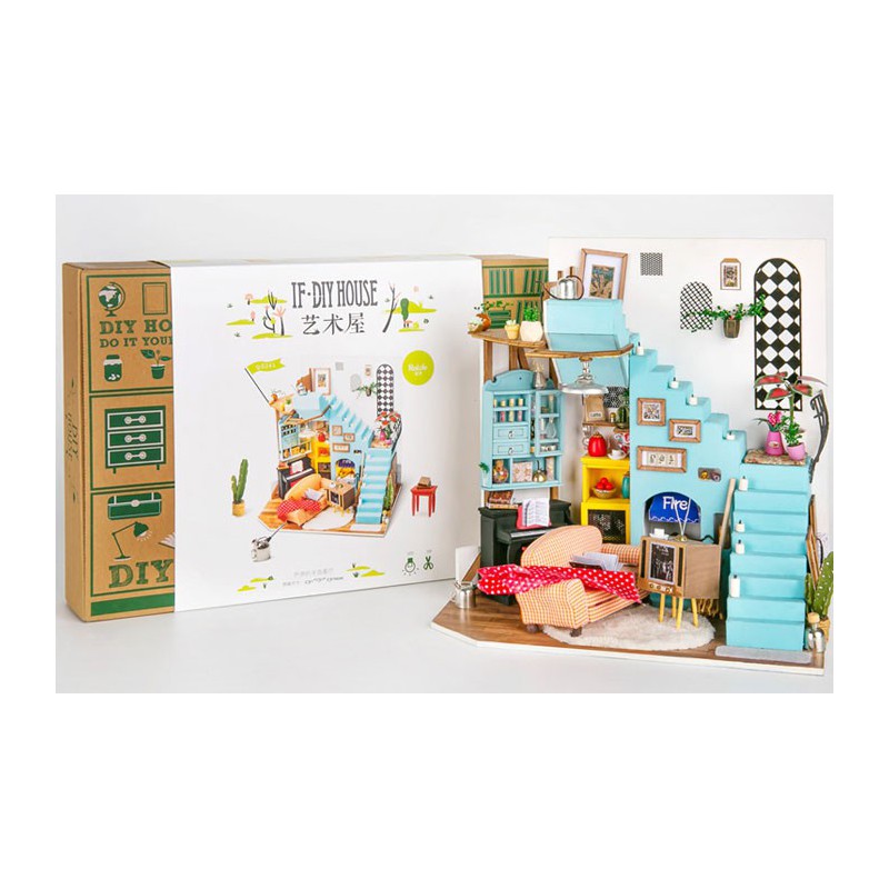 Intermediate Mechanical 3D puzzle for model The Joy Salon | Scientific-MHD