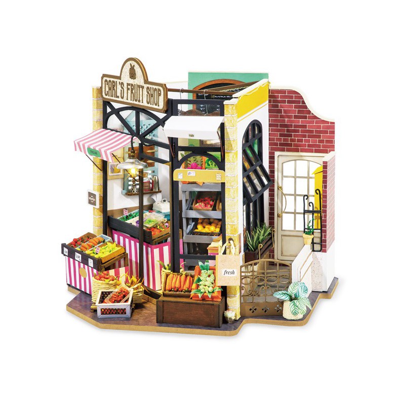 Intermediate Mechanical 3D puzzle for model at the vegetable merchant | Scientific-MHD