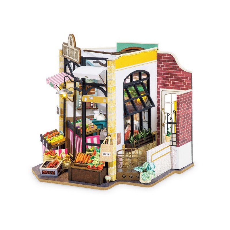 Intermediate Mechanical 3D puzzle for model at the vegetable merchant | Scientific-MHD