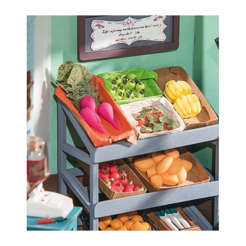 Intermediate Mechanical 3D puzzle for model at the vegetable merchant | Scientific-MHD