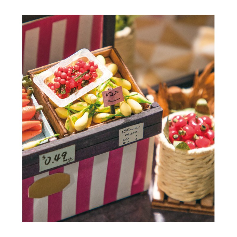 Intermediate Mechanical 3D puzzle for model at the vegetable merchant | Scientific-MHD