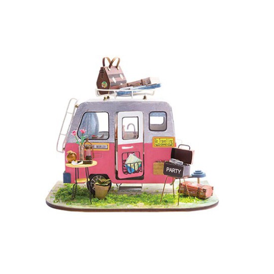 Intermediate Mechanical 3D puzzle for model the happy DIY campers Intermediate Mechanical 3D puzzle for model the happy DIY campers | Scientific-MHD