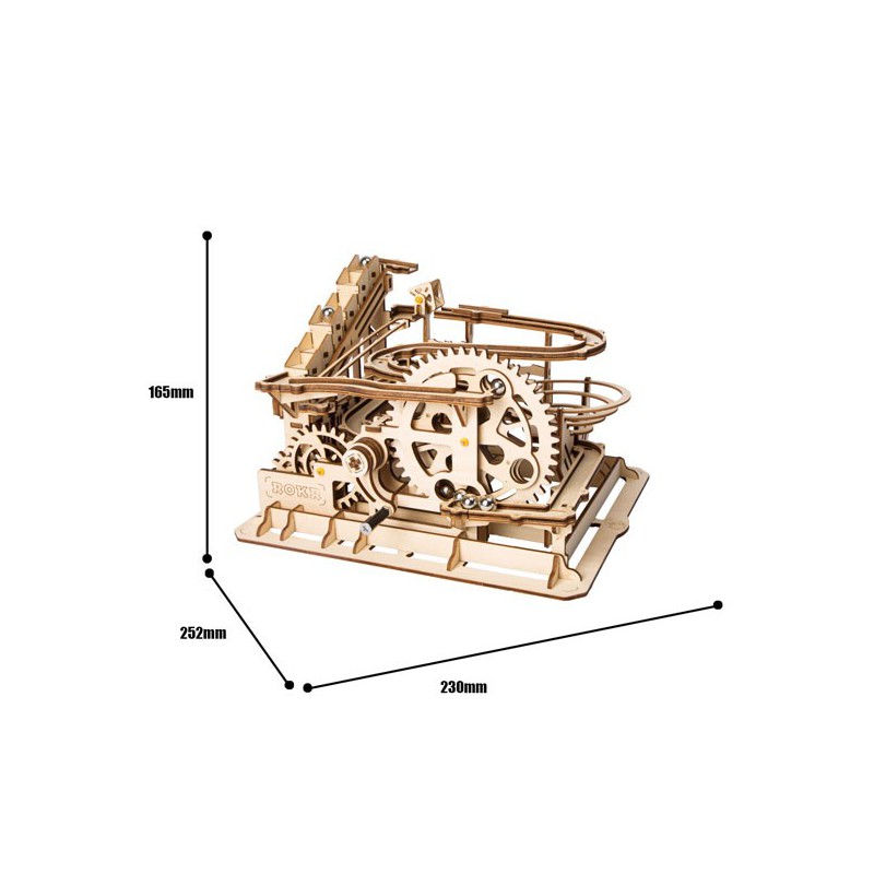 Intermediate Mechanical 3D puzzle for Robotime Ball T track | Scientific-MHD Intermediate Mechanical 3D puzzle for Robotime Ball T track | Scientific-MHD