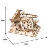 Intermediate Mechanical 3D puzzle for Robotime Ball T track | Scientific-MHD Intermediate Mechanical 3D puzzle for Robotime Ball T track | Scientific-MHD