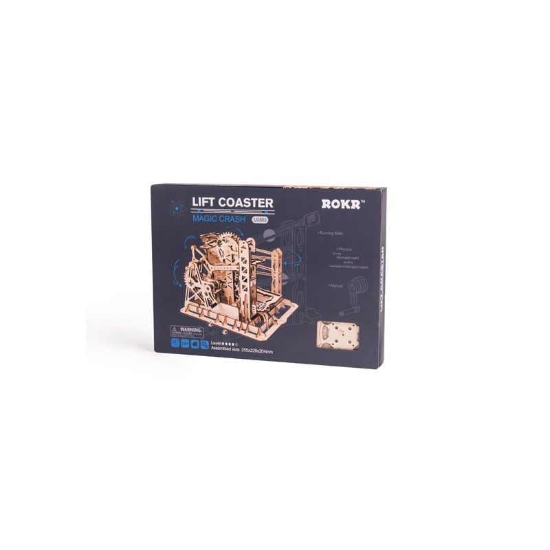 Intermediate Mechanical 3D puzzle for models T track with Robotime elevator | Scientific-MHD