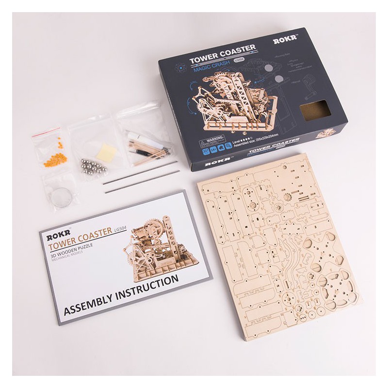 Intermediate Mechanical 3D puzzle for Tower Coaster model | Scientific-MHD