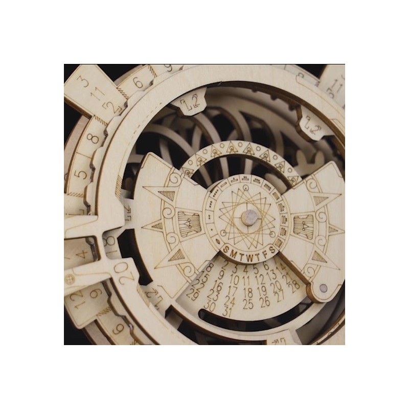 Easy mechanical 3D puzzle for robotime perpetual calendar model | Scientific-MHD
