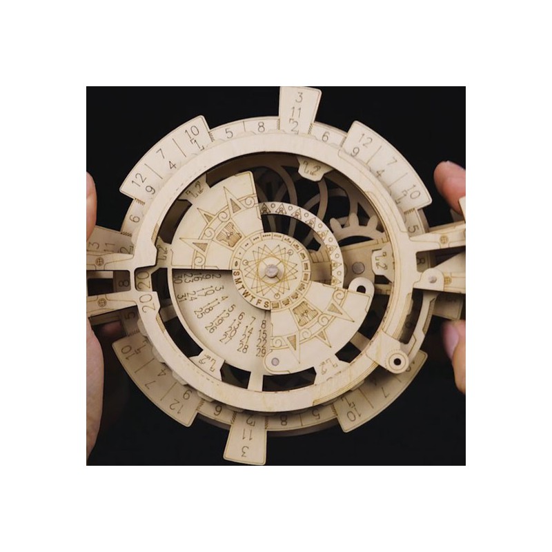 Easy mechanical 3D puzzle for robotime perpetual calendar model | Scientific-MHD