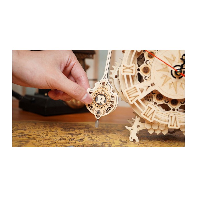 Intermediate mechanical 3D puzzle for owl clock model | Scientific-MHD