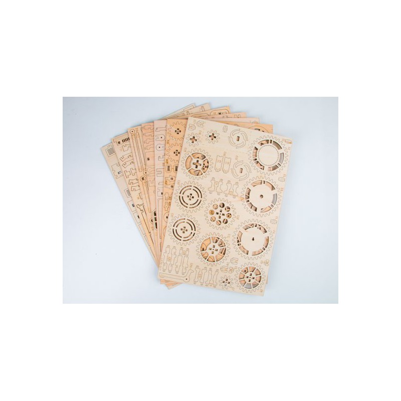 Robotime Locomotive 3D puzzle | Scientific-MHD