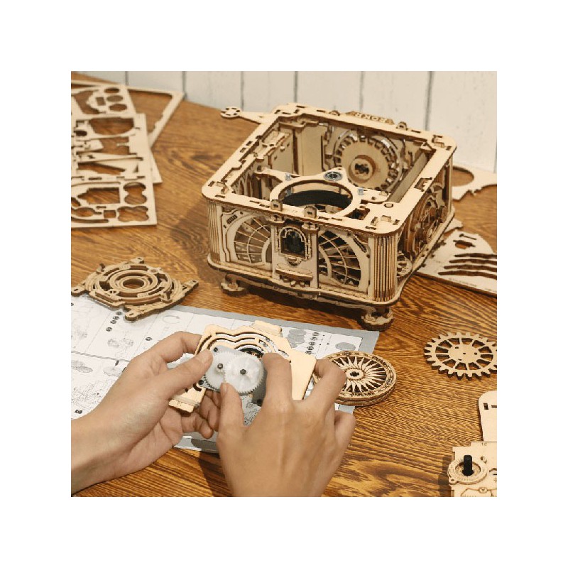 Intermediate Mechanical 3D puzzle for model the electric gramophone | Scientific-MHD