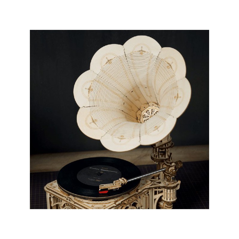 Intermediate Mechanical 3D puzzle for model the electric gramophone | Scientific-MHD