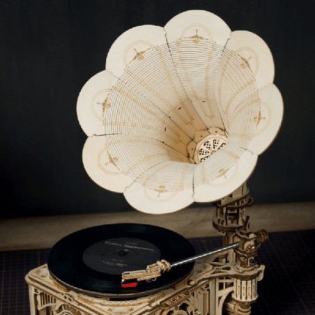 Intermediate Mechanical 3D puzzle for model the electric gramophone | Scientific-MHD Intermediate Mechanical 3D puzzle for model the electric gramophone | Scientific-MHD