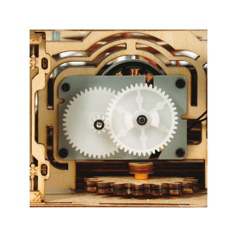 Intermediate Mechanical 3D puzzle for model the electric gramophone | Scientific-MHD