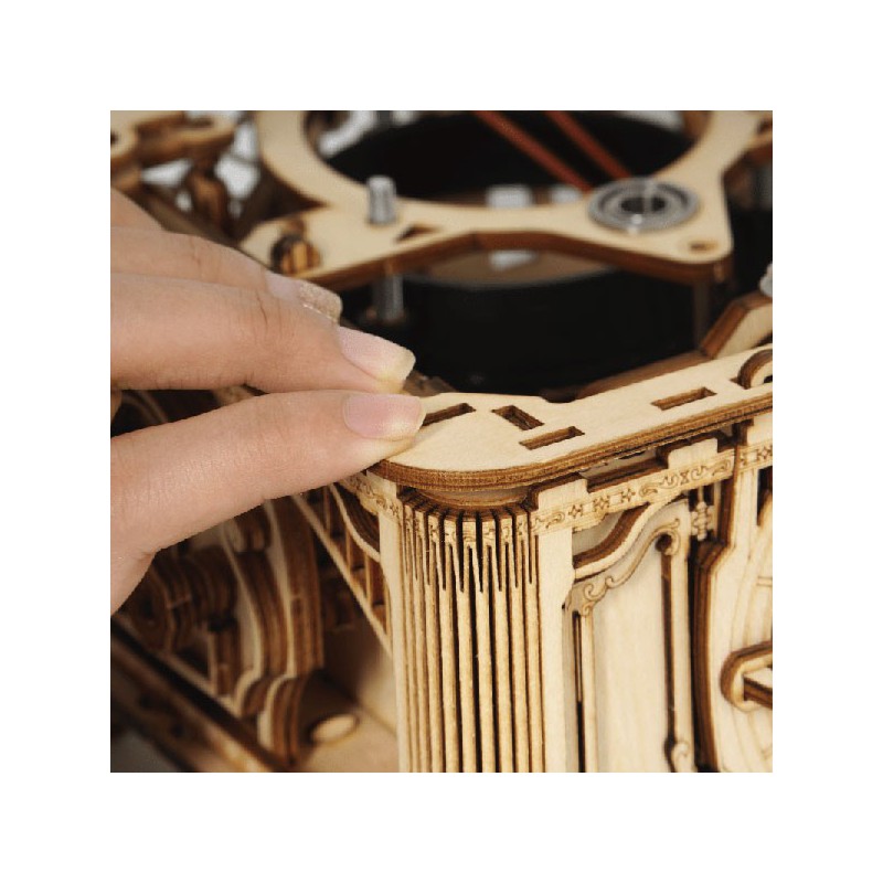 Intermediate Mechanical 3D puzzle for model the electric gramophone | Scientific-MHD