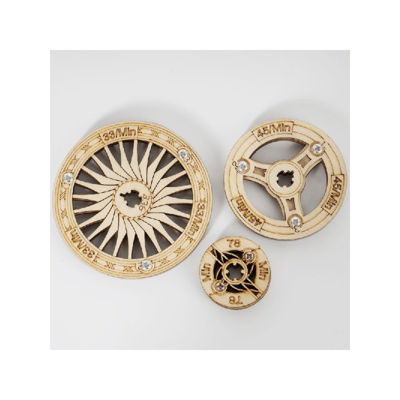 Intermediate Mechanical 3D puzzle for model the electric gramophone | Scientific-MHD