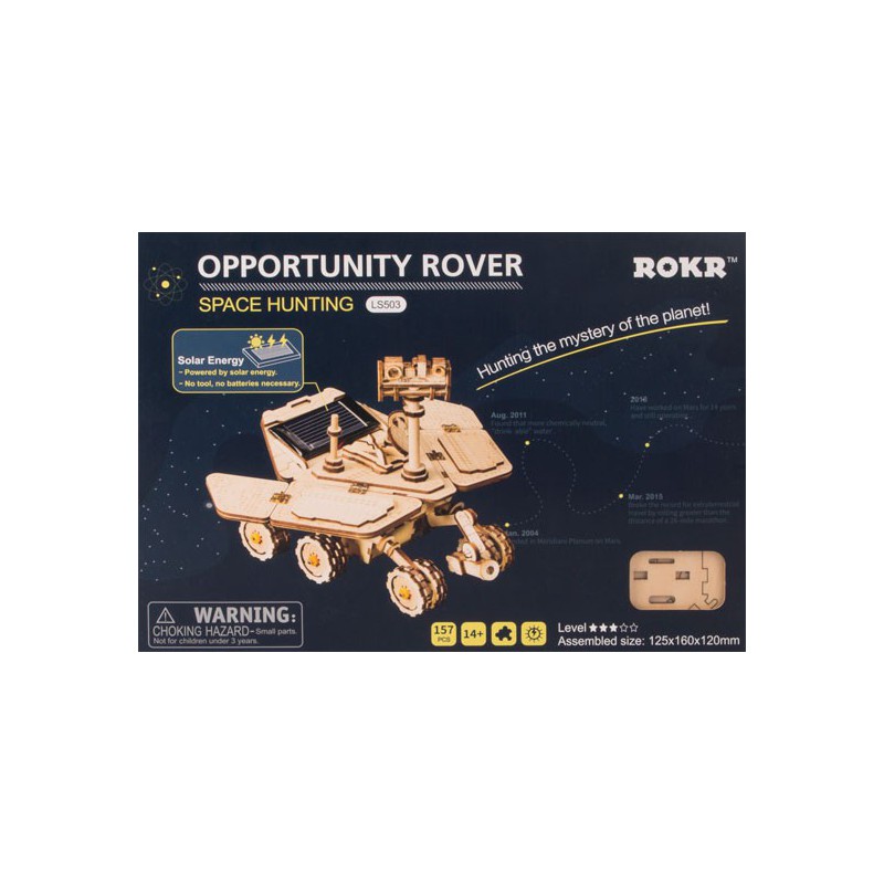 Intermediate Mechanical 3D puzzle for Robotime Opportunity Robot Model | Scientific-MHD