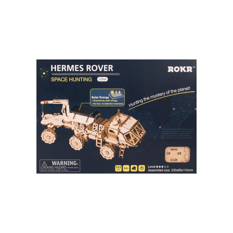 Intermediate Mechanical 3D puzzle for exploration vehicle model | Scientific-MHD