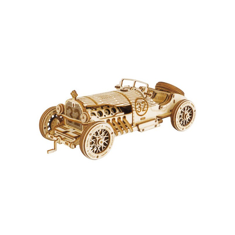 Intermediate Mechanical 3D puzzle for V8 Grand Prix car model | Scientific-MHD