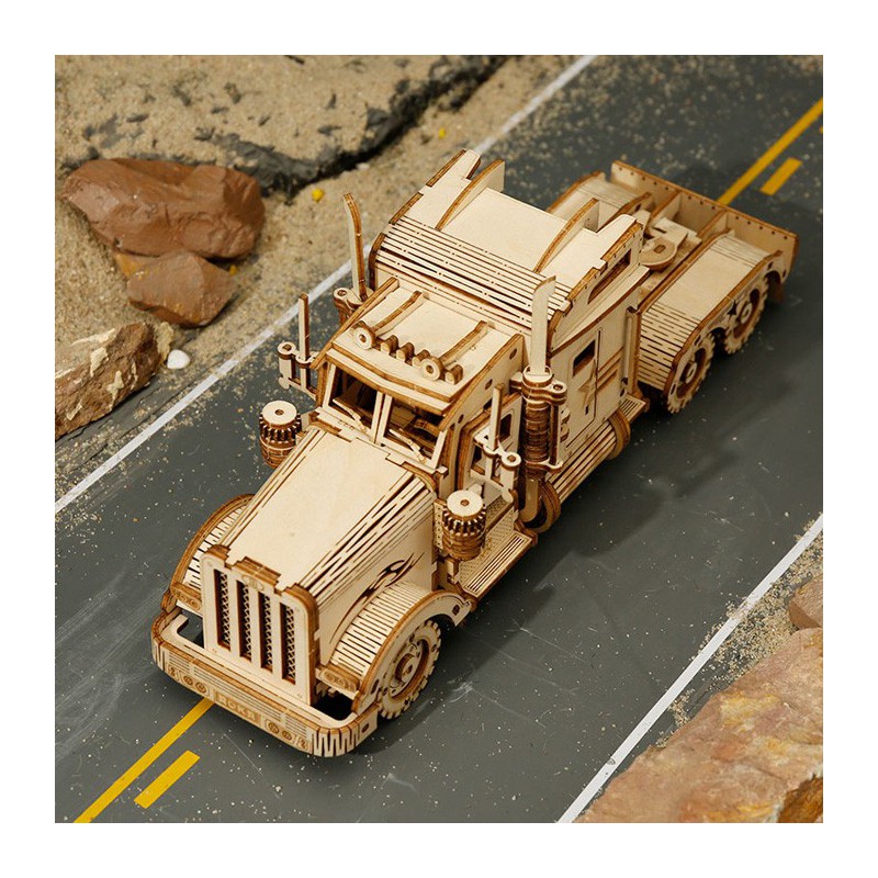 Intermediate Mechanical 3D puzzle for 1/40 American truck model | Scientific-MHD Intermediate Mechanical 3D puzzle for 1/40 American truck model | Scientific-MHD