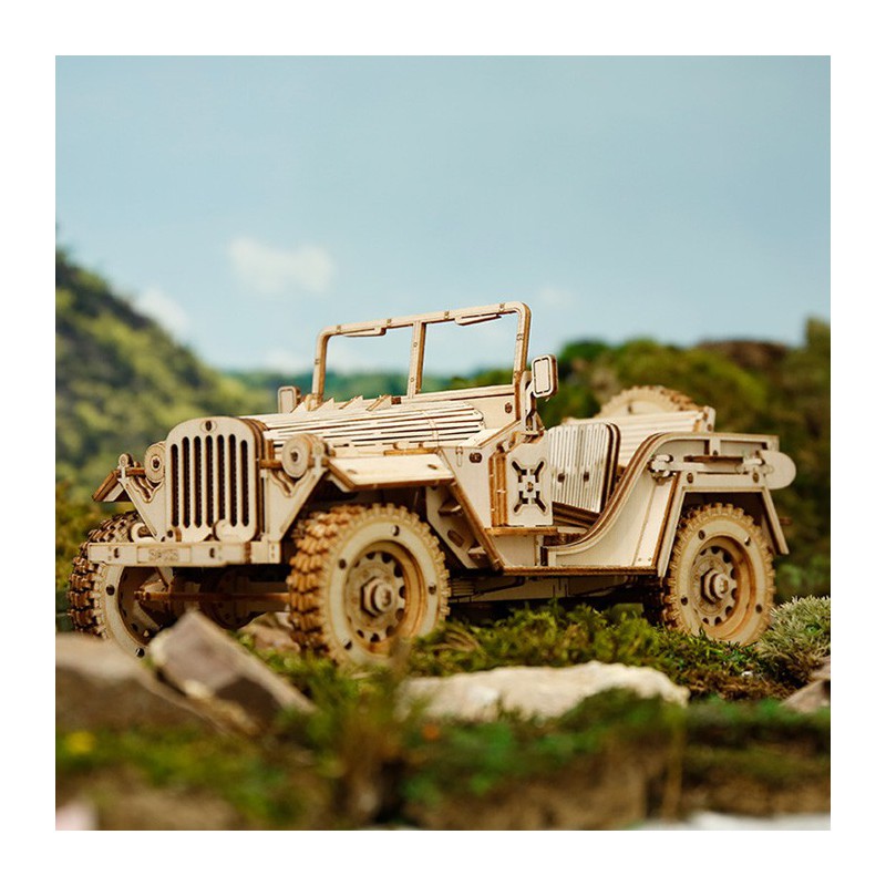 Intermediate Mechanical 3D puzzle for US military vehicle model 1/18 | Scientific-MHD