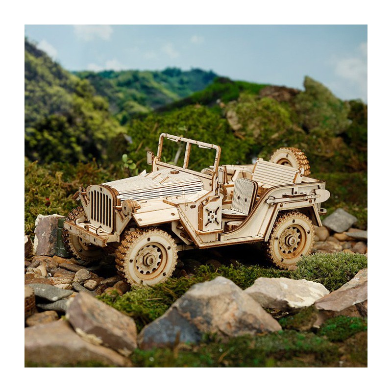 Intermediate Mechanical 3D puzzle for US military vehicle model 1/18 | Scientific-MHD