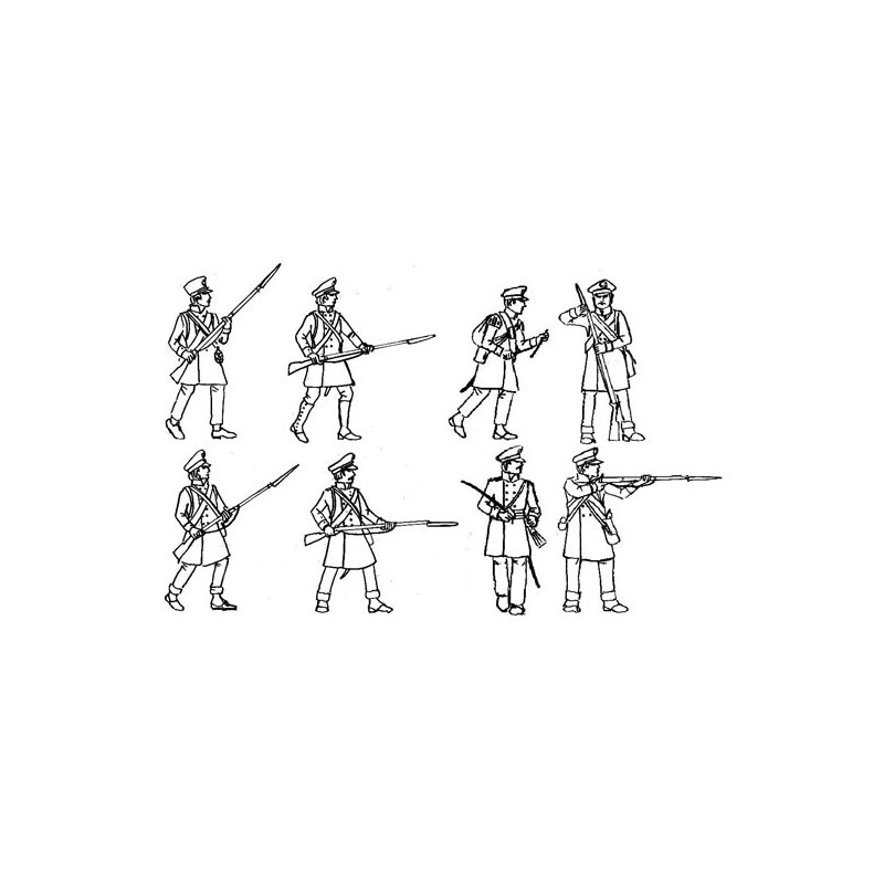 Prussian army figurine in action | Scientific-MHD