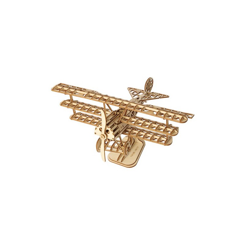 Easy mechanical 3D puzzle for Robotime Triplane plane model | Scientific-MHD