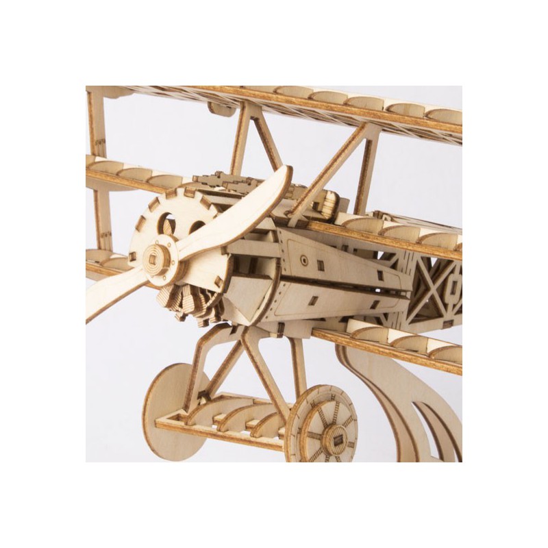 Easy mechanical 3D puzzle for Robotime Triplane plane model | Scientific-MHD