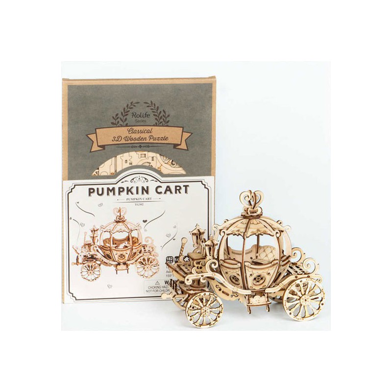 Easy mechanical 3D puzzle for Robotime Carrosse model | Scientific-MHD