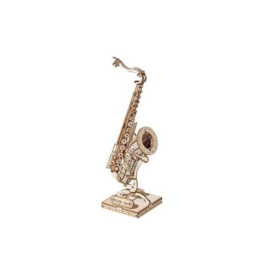 Easy mechanical 3D puzzle for model saxophone Easy mechanical 3D puzzle for model saxophone | Scientific-MHD