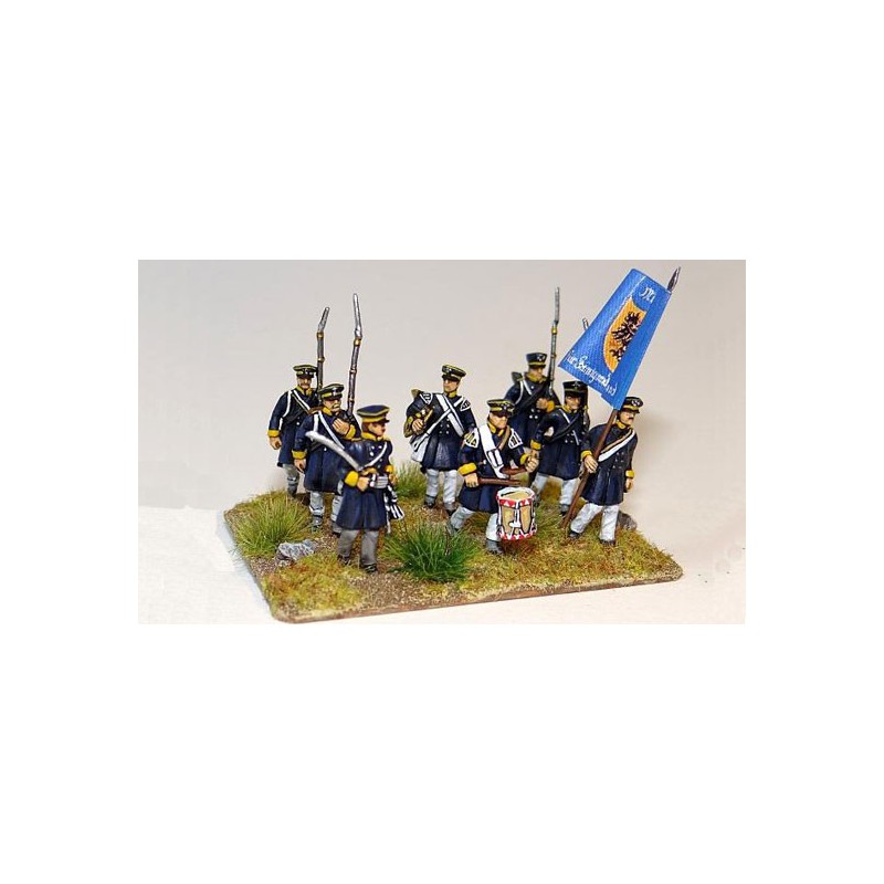 Prussian army figurine in action | Scientific-MHD