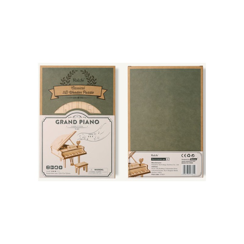 Easy mechanical 3D puzzle for large robotime piano model | Scientific-MHD