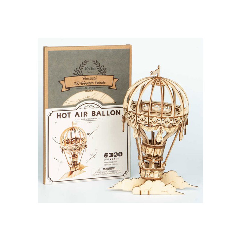 Easy mechanical 3D puzzle for robotime hot air balloon model | Scientific-MHD