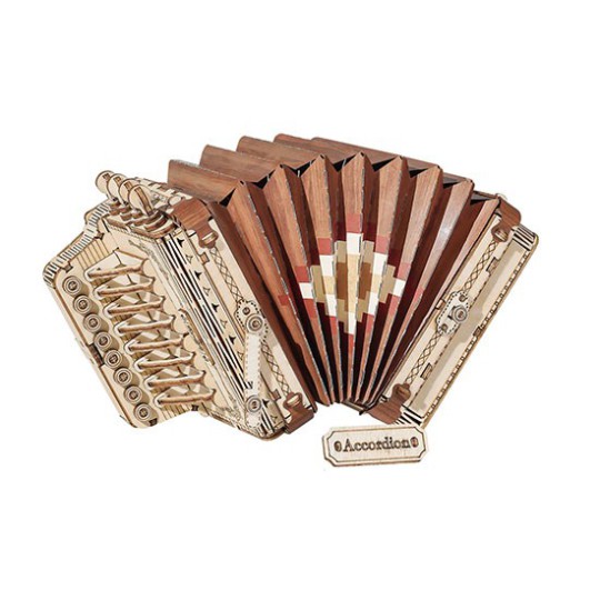 Easy mechanical 3D puzzle for model the accordion Easy mechanical 3D puzzle for model the accordion | Scientific-MHD