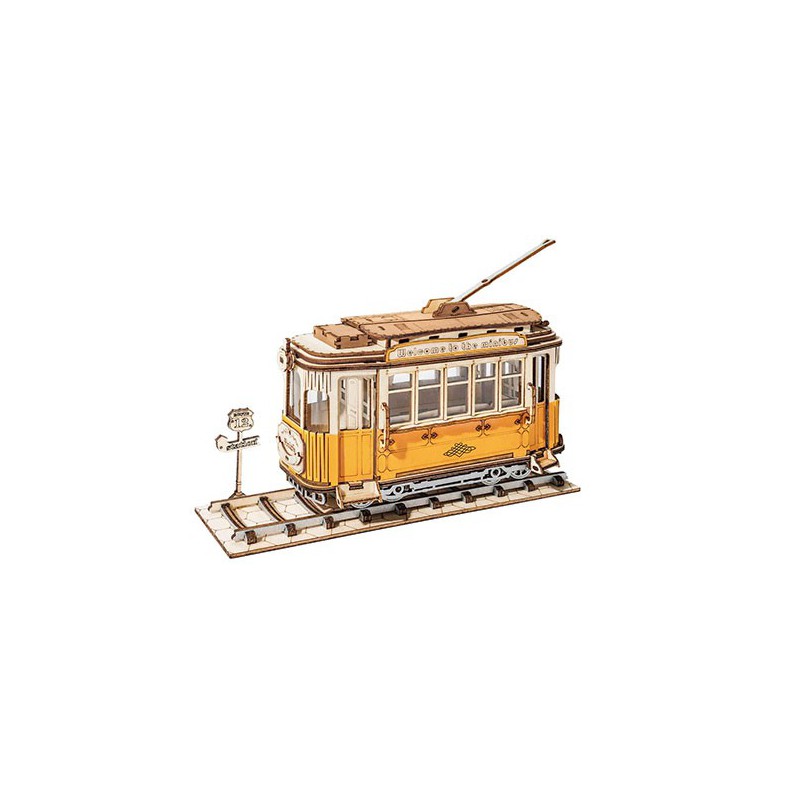 Easy mechanical 3D puzzle for model the tramway | Scientific-MHD