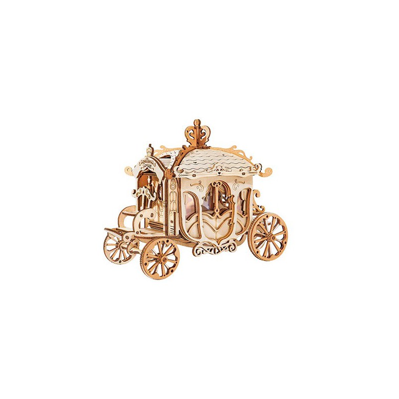 Easy mechanical 3D puzzle for model the imperial carriage | Scientific-MHD