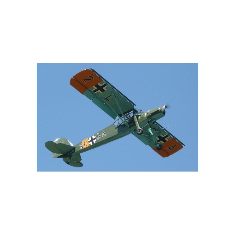 Radiocomanded thermal airplane Fieseler Storch Fi156 Kit Foams Softed foam | Scientific-MHD