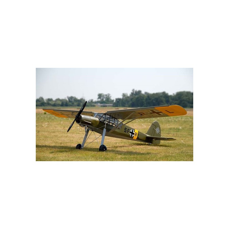 Radiocomanded thermal airplane Fieseler Storch Fi156 Kit Foams Softed foam | Scientific-MHD
