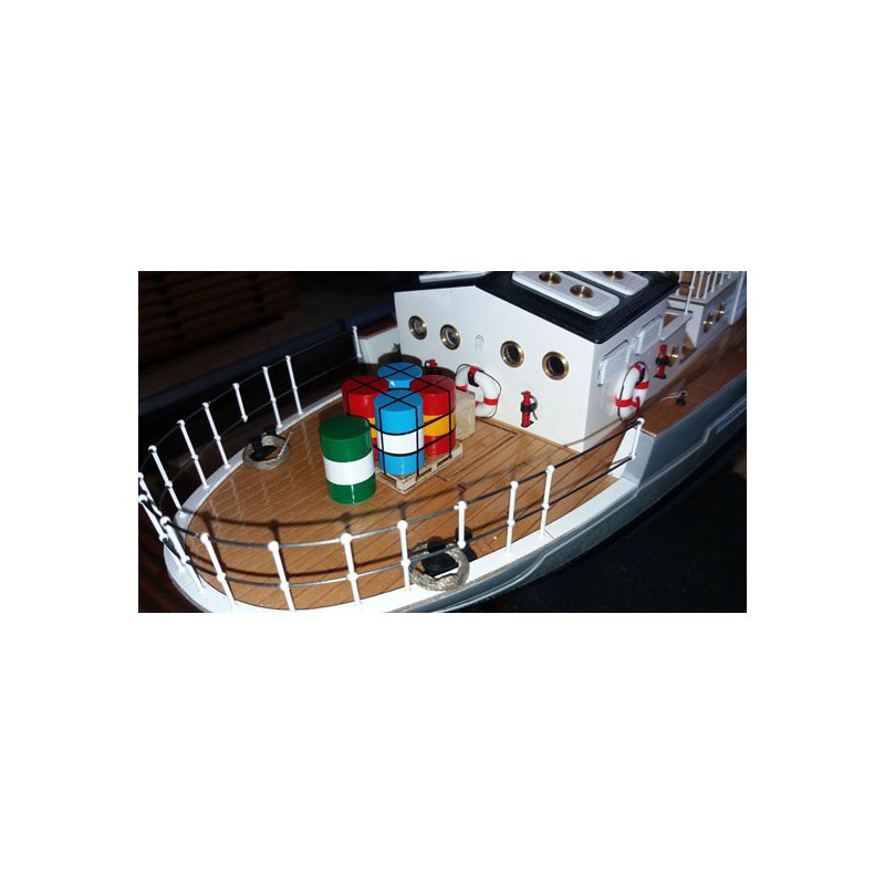 Electric boat Radio -controlled Italian Italian 1/40 | Scientific-MHD