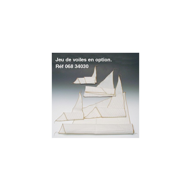 Britannia 1/60 static boat | Scientific-MHD