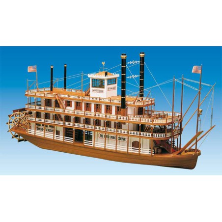 Mississippi 1/50 static boat | Scientific-MHD Mississippi 1/50 static boat | Scientific-MHD